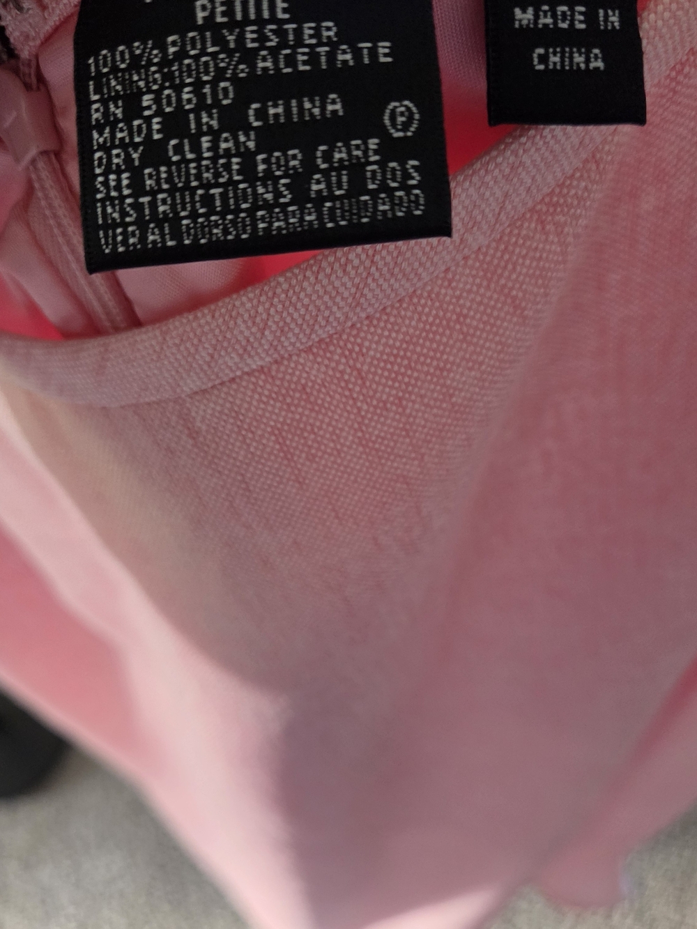 NWT Kasper 8P Petal Pink Skirt Suit 80s Power Suit Fall 2026 Office Siren  Scarf - Picture 10 of 13